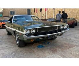 1970 DODGE CHALLENGER VERT FONCÉ AUTOMATIQUE CONDUITE À G...