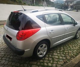 PEUGEOT 207 SW 1.4I SPORT - NACIONAL - GASOLINA / GPLSISTEMA VERDE DOS NOVOS - ... JULHO/08