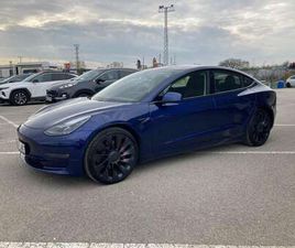 TESLA MODEL 3 PERFORMANCE MODEL 3 PERFORMANCE-4WD 360 KW / 489 CV