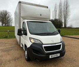 PEUGEOT BOXER 2.2 BLUEHDI 335 BUILT FOR BUSINESS LOW FLOOR LUTON L3 EURO 6 (START/STOP) 4DR
