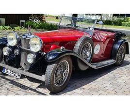 1934 ALVIS SPEED 20 ROUGE MANUEL, 4 VITESSES CONDUITE À D...