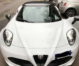 ALFA ROMEO 4C SPIDER SPIDER 1750 TBI 240CV TCT