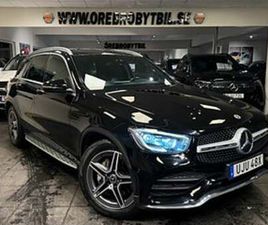 MERCEDES GLC GLC 300 E MERCEDES-BENZ GLC 300 E 4MATIC AMG LINE LUFTFJÄDRING GPS DRAG ADAPTIV