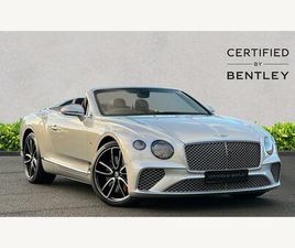 BENTLEY CONTINENTAL GTC 4.0 V8 GTC AUTO 4WD EURO 6 (START/STOP) 2DR