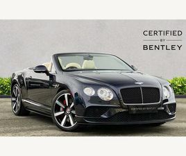 BENTLEY CONTINENTAL GTC 4.0 V8 GTC S AUTO 4WD EURO 6 2DR