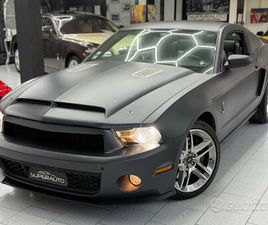 FORD MUSTANG SHELBY GT500 MUSTANG SHELBY GT 500 SVT MANUALE