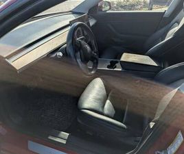 TESLA MODEL 3 MID RANGE 2019 RED TESLA MODEL 3