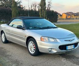 CHRYSLER SEBRING 2.7 BENZ-GPL AUTOMATICO CABRIO