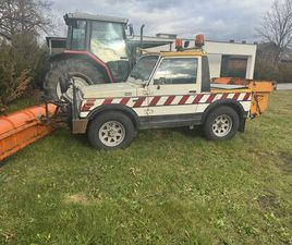 SUZUKI SAMURAI SUZUKI SAMURAI 4X4 PLUG Z POSYPYWARKĄ STARACHOWICE • OLX.PL