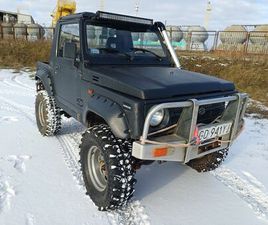 SUZUKI SAMURAI SUZUKI SAMURAI 1.6 8V SPRĘŻYNA WYCIĄGARKA 31' WSPOMAGANIE LED SANDOMIERZ • OLX.PL