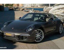 PORSCHE 911 CABRIOLET 991 991.1 TARGA 4 FLAT 6 ATMO 350CH PDK 1ERE MAIN ÉTAT CONCOURS PSE PASM CHRONO FULL CUIR 20 BOSE