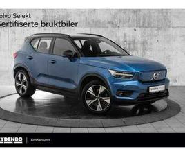 VOLVO XC40 RECHARGE P8 RECHARGE P8 SEMI.EL.HF|NAPPA.SKINN|V.PUMPE|8ÅR*
