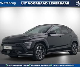 HYUNDAI KONA 1.6 GDI HEV N LINE SKY FULL HYBRIDE AUTOMAAT MET PANORAMADAK, NAVIGATIE, CAMERA EN LICHTMETALEN VELGEN UIT VOORRAAD LEVERBAAR!