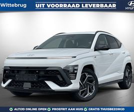 HYUNDAI KONA 1.6 GDI HEV N LINE FULL HYBRIDE AUTOMAAT MET NAVIGATIE, ADAPTIVE CRUISE CONTROL EN SPORT UITVOERING UIT VOORRAAD LEVERBAAR!