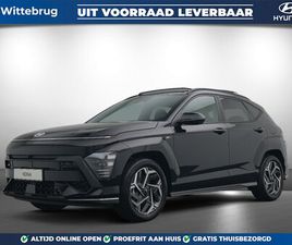 HYUNDAI KONA 1.6 GDI HEV N LINE FULL HYBRIDE AUTOMAAT MET NAVIGATIE, ADAPTIVE CRUISE CONTROL EN SPORT UITVOERING UIT VOORRAAD LEVERBAAR!