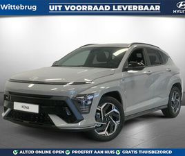 HYUNDAI KONA 1.6 GDI HEV N LINE SKY FULL HYBRIDE AUTOMAAT MET PANORAMADAK, NAVIGATIE, CAMERA EN LICHTMETALEN VELGEN UIT VOORRAAD LEVERBAAR!