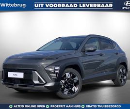 HYUNDAI KONA 1.6 GDI HEV PREMIUM MET LEDEREN BEKLEDING, STOELVERWARMING EN NAVIGATIE UIT VOORRAAD LEVERBAAR!