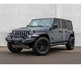 JEEP WRANGLER UNLIMITED 4XE 380 RUBICON 26.000 KM !!! TOPSTAAT !!! INCL. HARDTOP