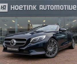 MERCEDES-BENZ S-KLASSE CABRIO 500 | BURMESTER | 360 CAMERA — MERCEDES-BENZ — MARKTPLAATS