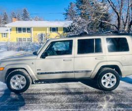 2007 JEEP COMMANDER 4X4-NICE SILVER,V6,SPOTLESS INSIDE,RUNS NICE