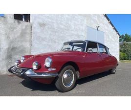 1966 CITROEN DS ROUGE FONCÉ AUTOMATIQUE, 4 VITESSES CONDU...