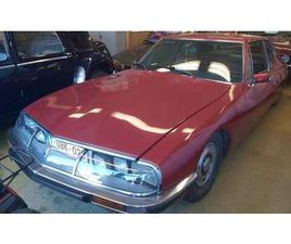 CITROEN SM 1973 CITROEN SM ROUGE FONCÉ MANUEL, 5 VITESSES CONDUITE À...