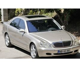 1999 MERCEDES S CLASS W220 S500