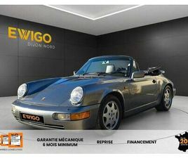 964 CABRIOLET CARRERA 4 + ORIGINE FRANCE