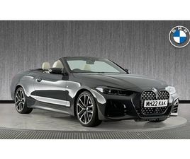 BMW 4 SERIES M440D XDRIVE CONVERTIBLE 3.0 2DR