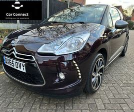 CITROEN DS3 CABRIO 2015 DS DS 3 CABRIO 1.2 DSTYLE NAV