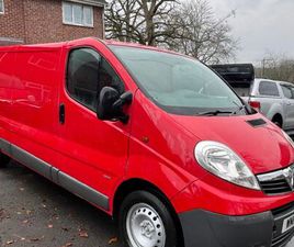 2013 VAUXHALL VIVARO LWB LOW MILEAGE 12MONTHS MOT