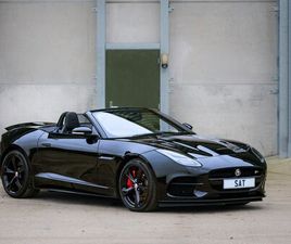 JAGUAR F-TYPE CABRIOLET 2018 JAGUAR F-TYPE 5.0 V8 SUPERCHARGED R (AWD) (START/STOP) CONVERTIBLE