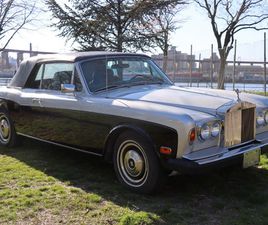 ROLLS ROYCE CORNICHE CABRIOLET 1981 ROLLS-ROYCE CORNICHE