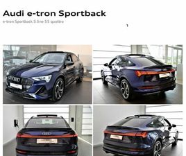 AUDI Q8 SPORTBACK E-TRON 55 AUDI Q8 SPORTBACK E-TRON 55 QUATTRO S LINE