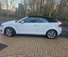 AUDI, A3, CONVERTIBLE, 2011, MANUAL, 1197 (CC), 2 DOORS