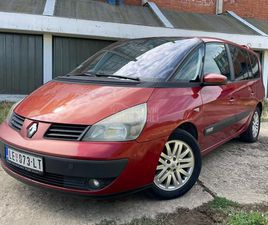 RENAULT ESPACE RENAULT GRAND ESPACE 1.9DCI 7 SEDISTA