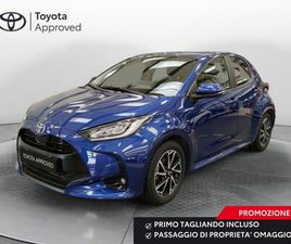 TOYOTA YARIS 1.0 5 PORTE TREND DEL 2022 USATA A GENZANO DI ROMA