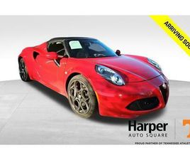 ALFA ROMEO 4C SPIDER USED 2020 ALFA ROMEO 4C SPIDER SPIDER