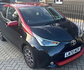 2021 TOYOTA AYGO 1.0 VVT-I X-CLUSIV (BLACK/RED BI-TONE) X-SHIFT