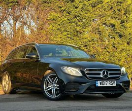 2017 MERCEDES-BENZ E CLASS E220D AMG LINE 5DR 9G-TRONIC ESTATE DIESEL AUTOMATIC