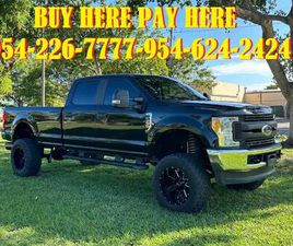 2018 FORD F250 SUPER DUTY 4X4 BLACK ON BLACK LIFTED BUY HERE PAY HERE