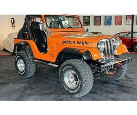 JEEP CJ5 1980 JEEP CJ5 ORANGE MANUEL, 4 VITESSES CONDUITE À GAUCHE...