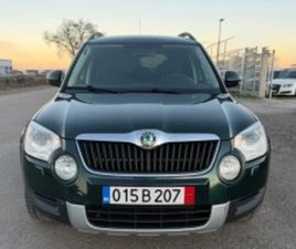 SKODA YETI SKODA YETI АВТОМАТ 4Х4 140К.С. НАВИГАЦИЯ ≫ 2011 • 7 950 EUR • ID