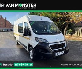 PEUGEOT BOXER PEUGEOT BOXER 2.2 BLUEHDI 335 S 5DR L3 H2 WELFARE VAN *70 MPH RESTRICTED* EURO 6 (140S)(START/STOP)