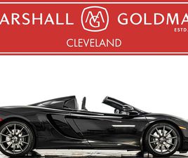 2013 MCLAREN MP4-12C SPIDER -LOW MILES, SUPER LIGHTWEIGHT WHEELS, STEALTH PACK