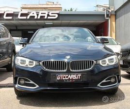 BMW 420 CABRIO E6 AUT PELLE NAVIPRO CAM TAGLIANDI