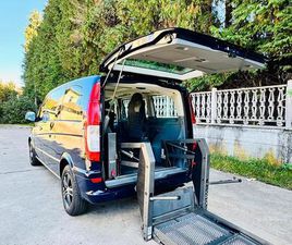 MERCEDES VIANO AUTO PER TRASPORTO E GUIDA DIVERSAMENTE ABILI
