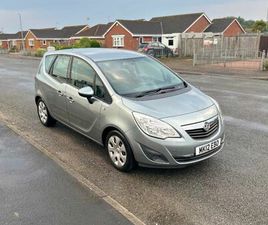 VAUXHALL, MERIVA, MPV, 2012, MANUAL, 1686 (CC), 5 DOORS