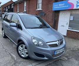 2010 VAUXHALL ZAFIRA 1.7 CDTI ECOFLEX EXCLUSIV [110] 5DR MPV DIESEL MANUAL