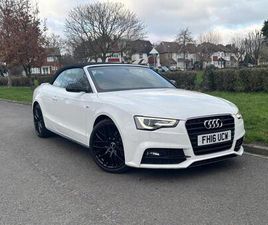 AUDI A5 CABRIOLET 2.0 TDI S LINE SPECIAL EDITION PLUS EURO 6 (START/STOP) 2DR